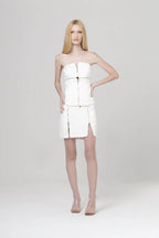 Corset Diane off white de algodão — Another Label (foto 3)