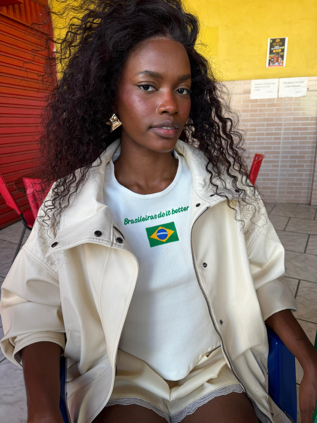 Regata Elsa do Brasil off white — Another Label (foto 4)