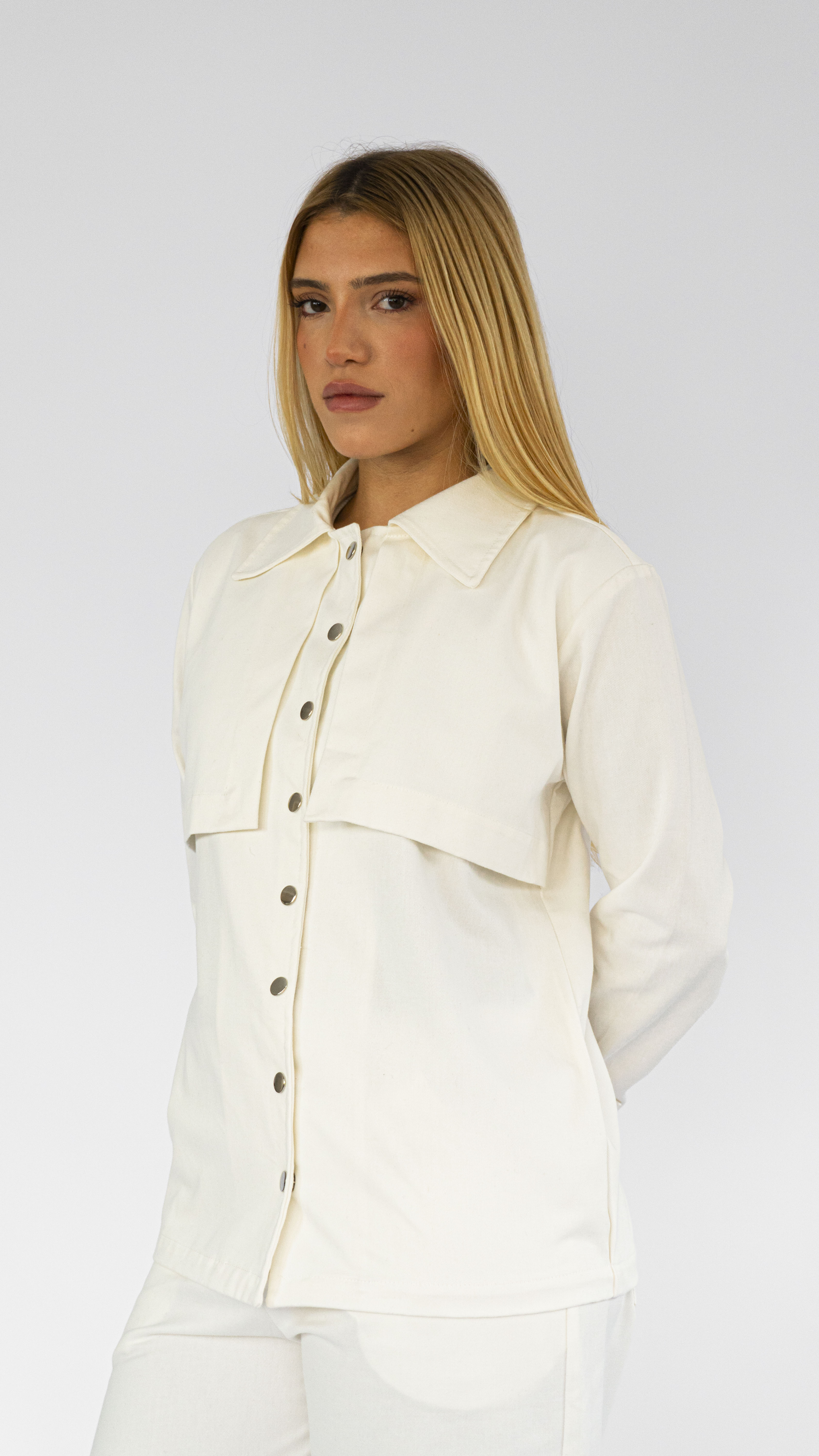 Jaqueta Ana off white — Another Label