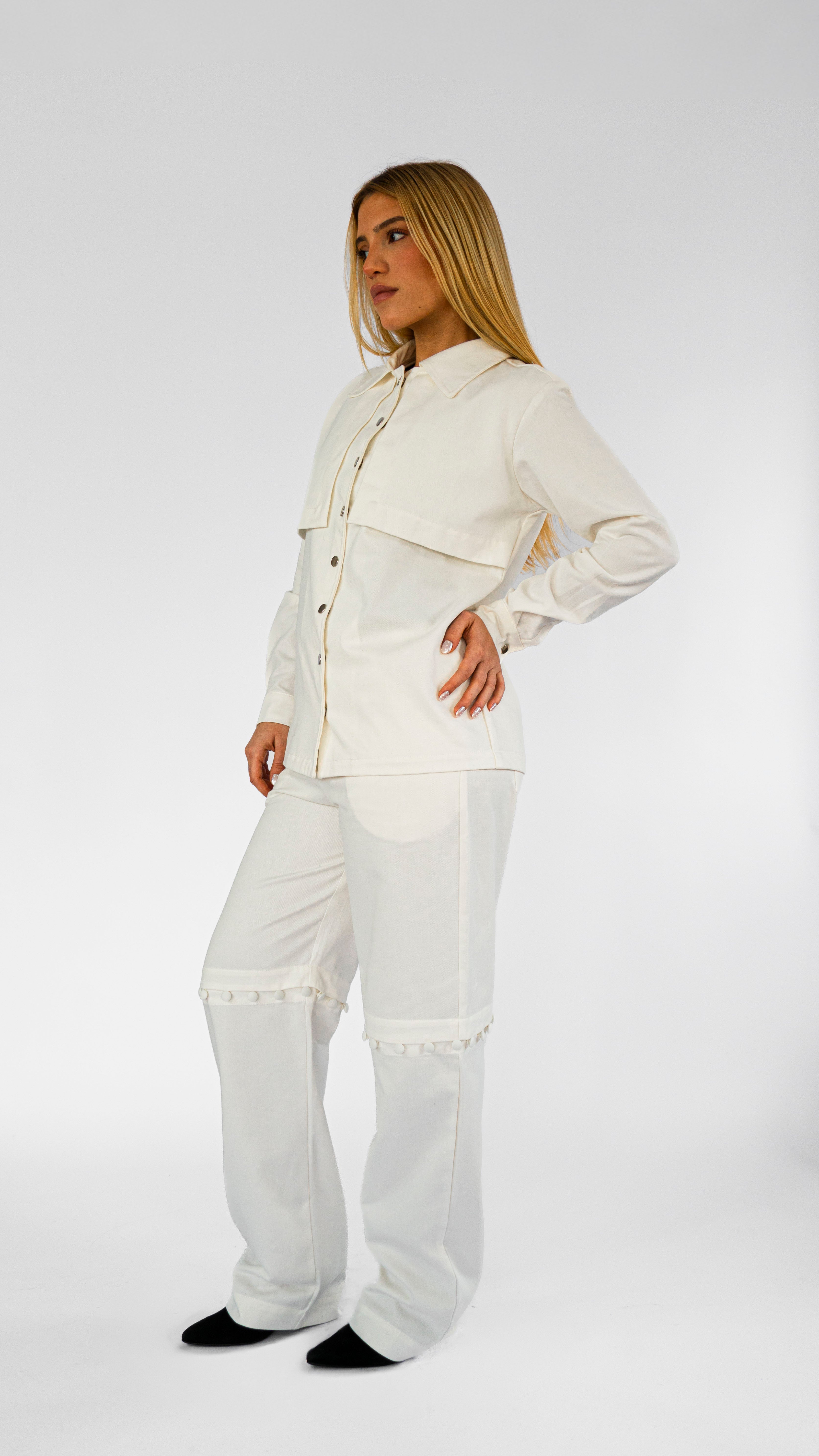 Jaqueta Ana off white — Another Label (foto 2)