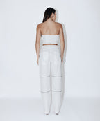 Corset Miuccia off white de algodão — Another Label (foto 3)
