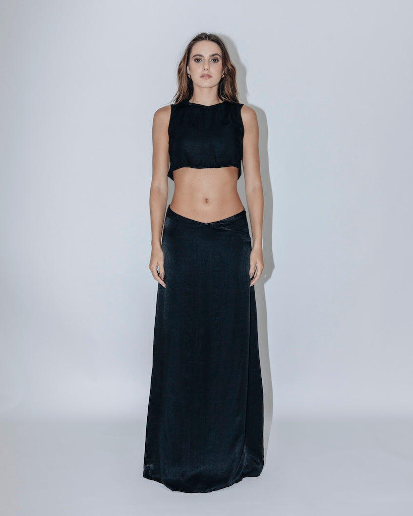 Cropped Francesca preto — Another Label (foto 3)