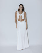 Saia longa Giuliana off white