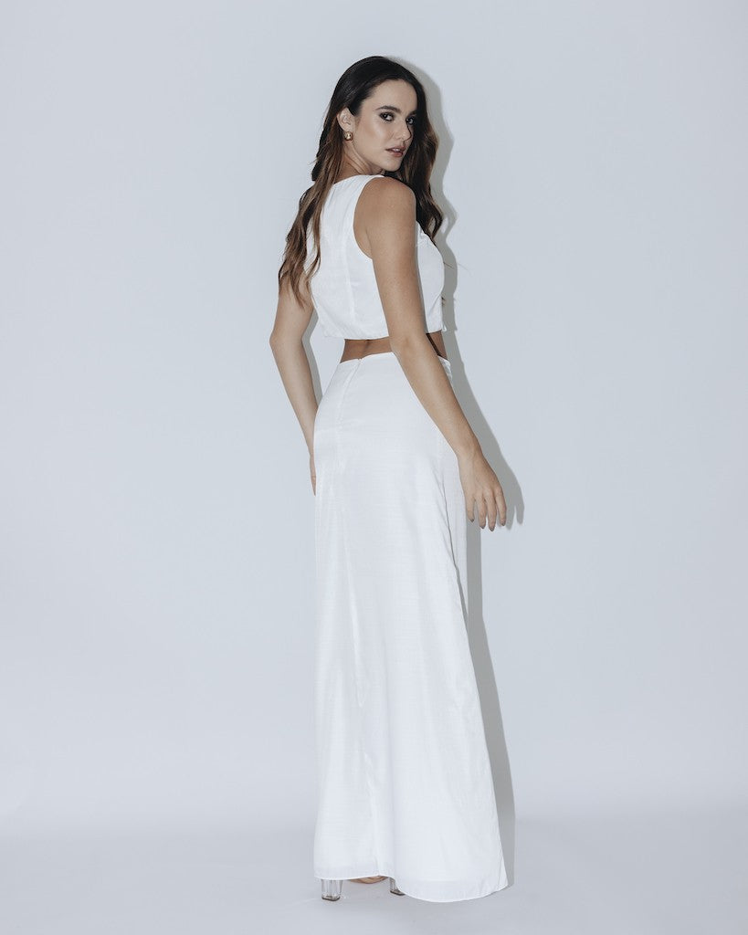Saia longa Giuliana off white