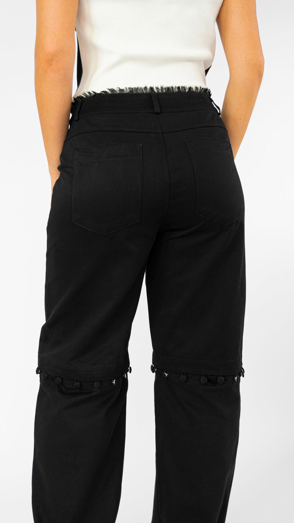Calça Valentina preta — Another Label (foto 4)