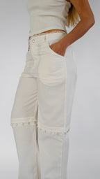 Calça Valentina off white — Another Label (foto 4)