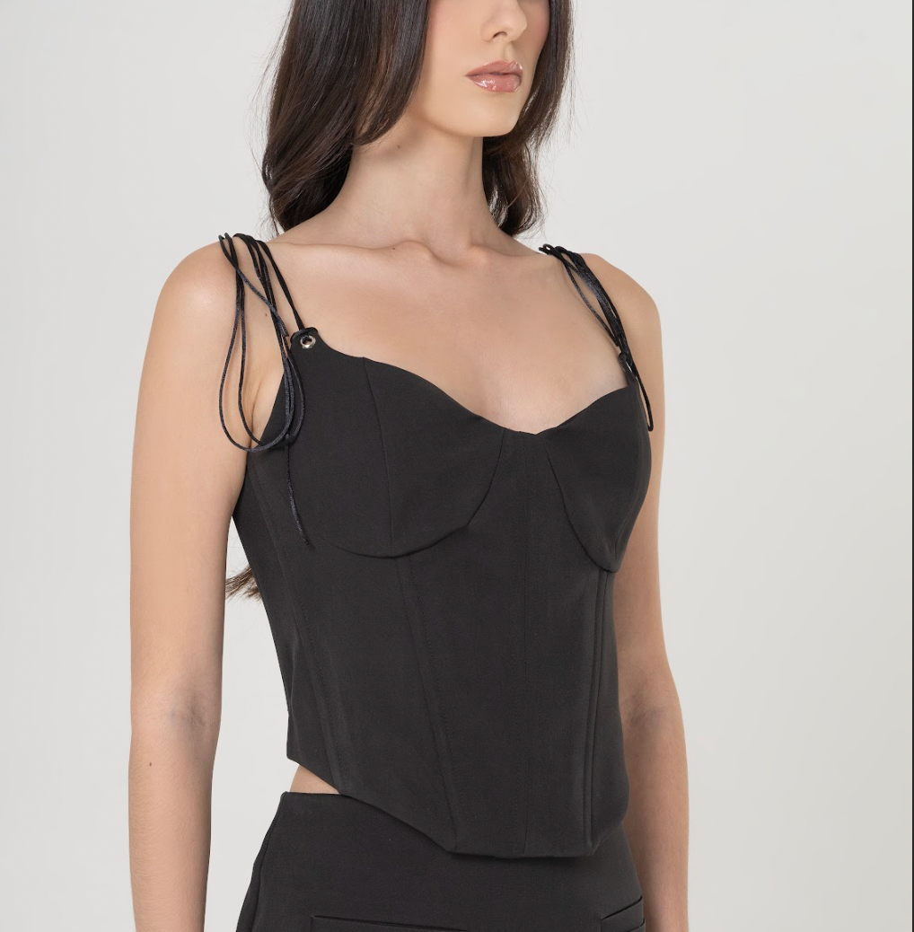 Corset Blair preto — Another Label (foto 2)