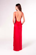 Vestido longo Dua vermelho — Another Label (foto 3)
