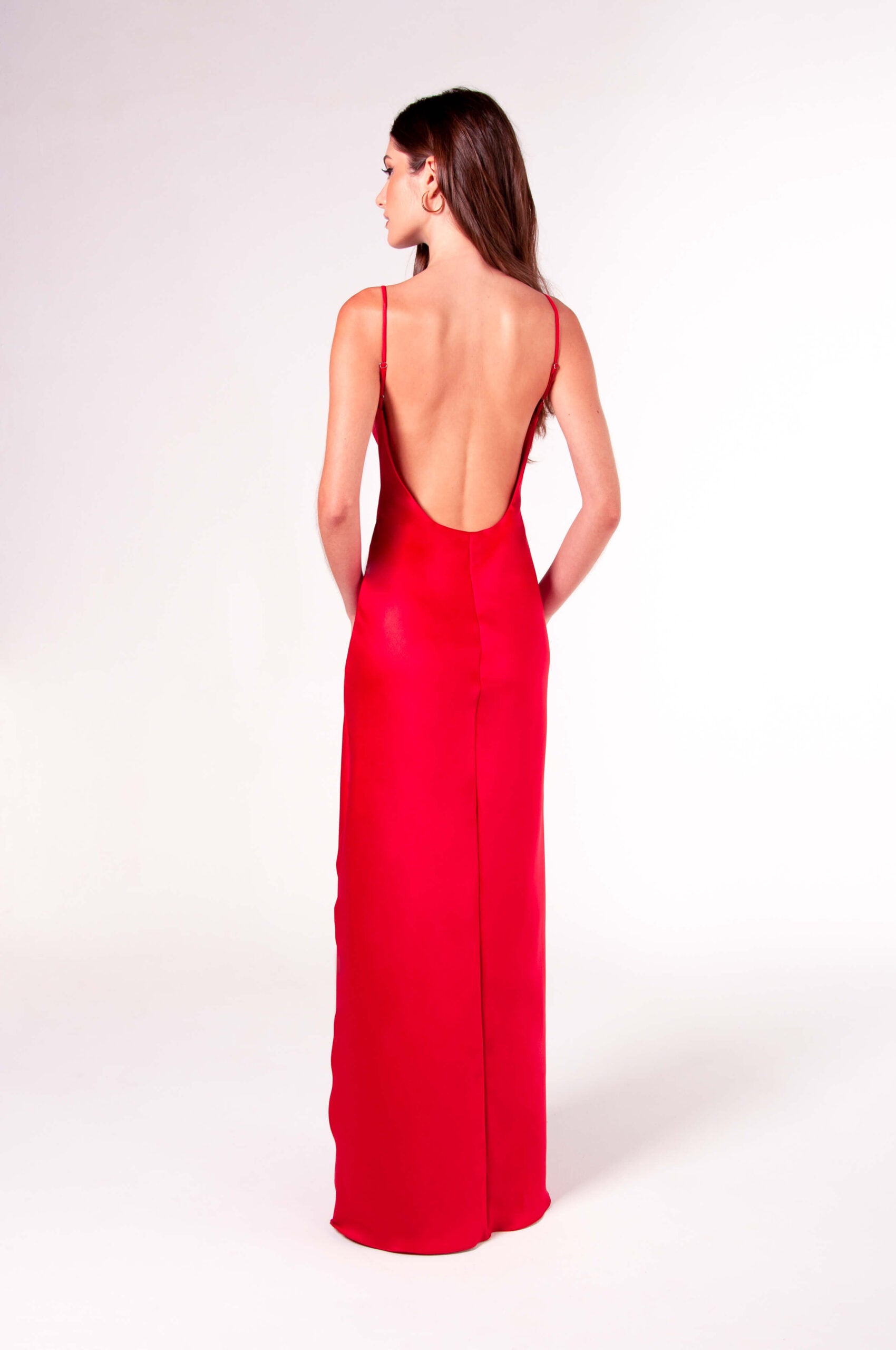 Vestido longo Dua vermelho — Another Label (foto 3)